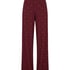 Pants Loose Pointelle, Purple