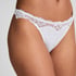 Secret Lace Thong, White