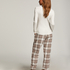 Long-Sleeved Pyjama Top, White
