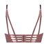 Chynna padded push-up longline underwired bra, Purple