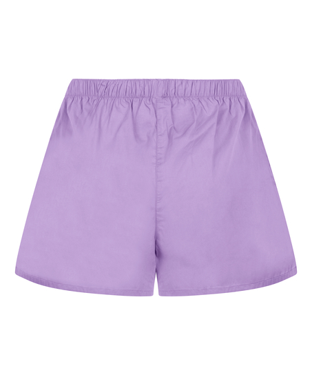 Cotton Shorts, Purple