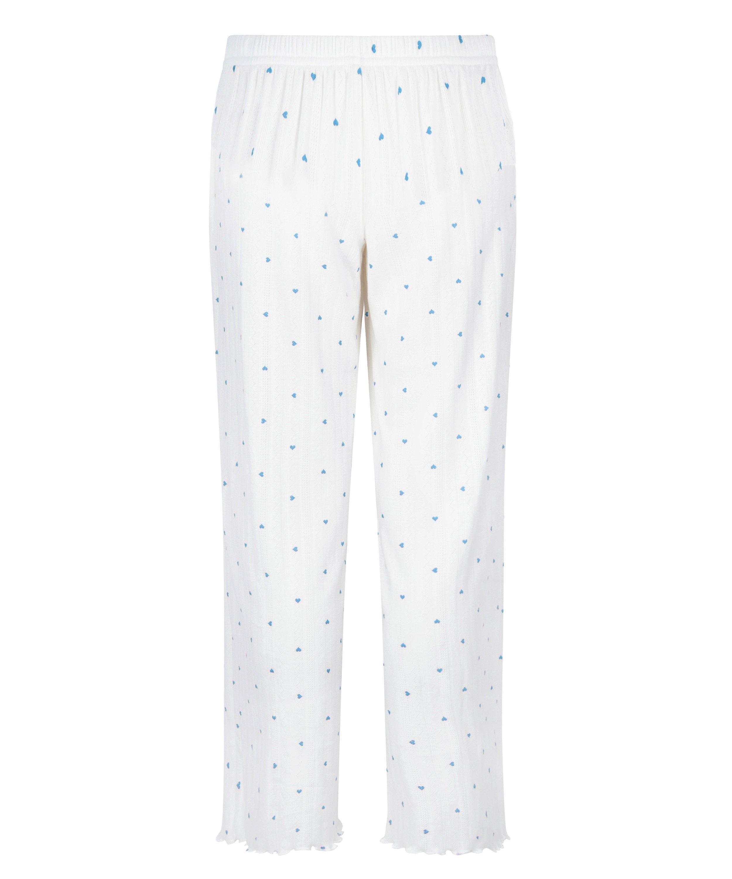 Pointelle Pyjama Pants, Blue, main