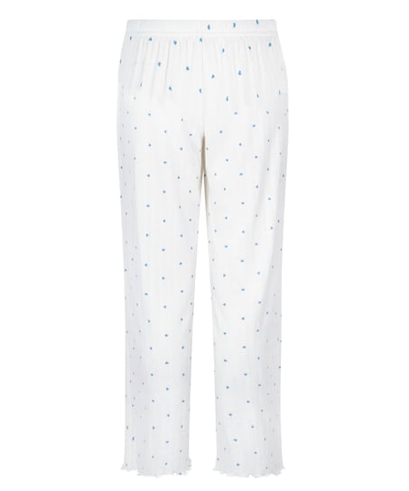 Pointelle Pyjama Pants, Blue