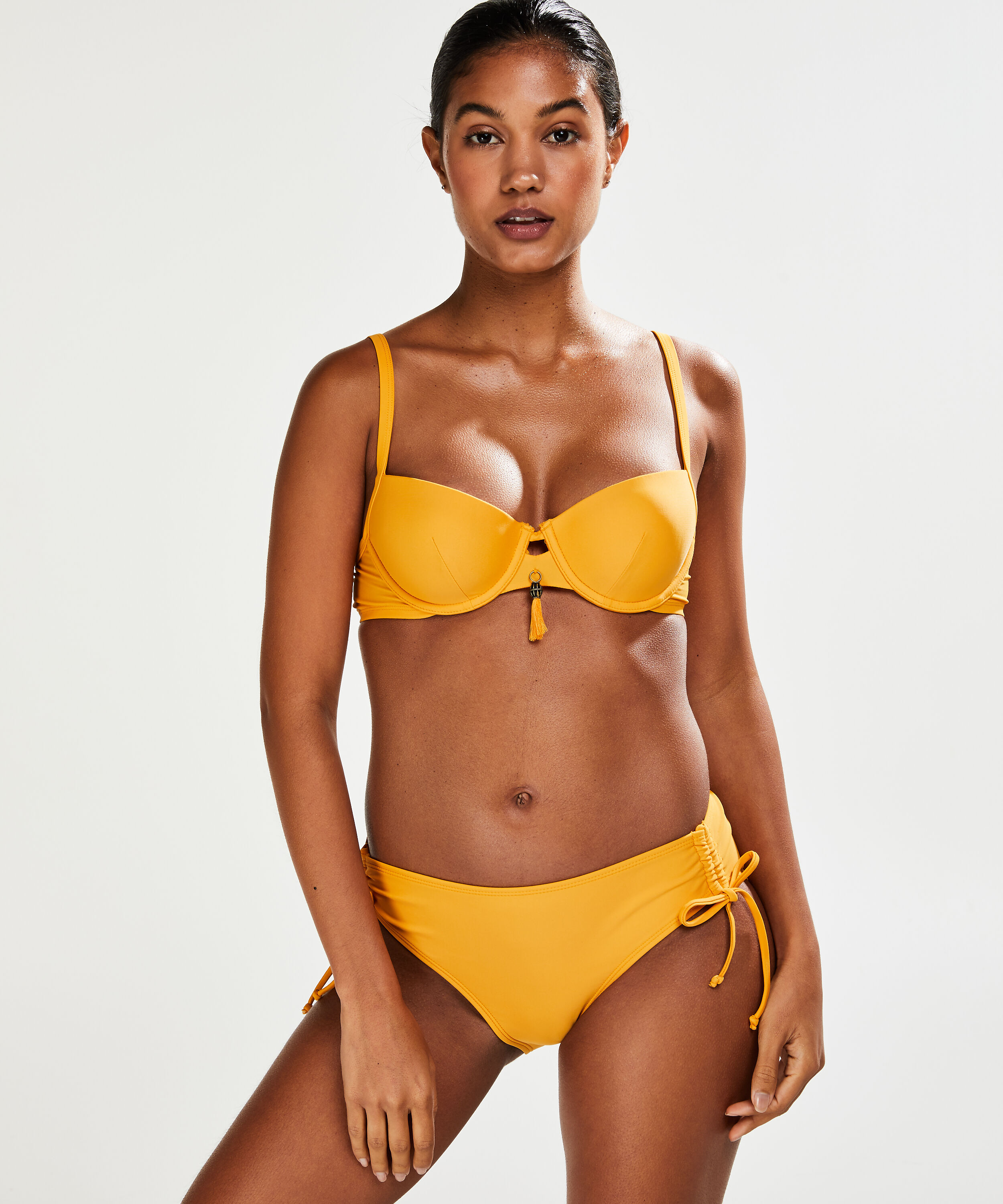 Amanda Queen Rio Bikini Bottoms, Yellow