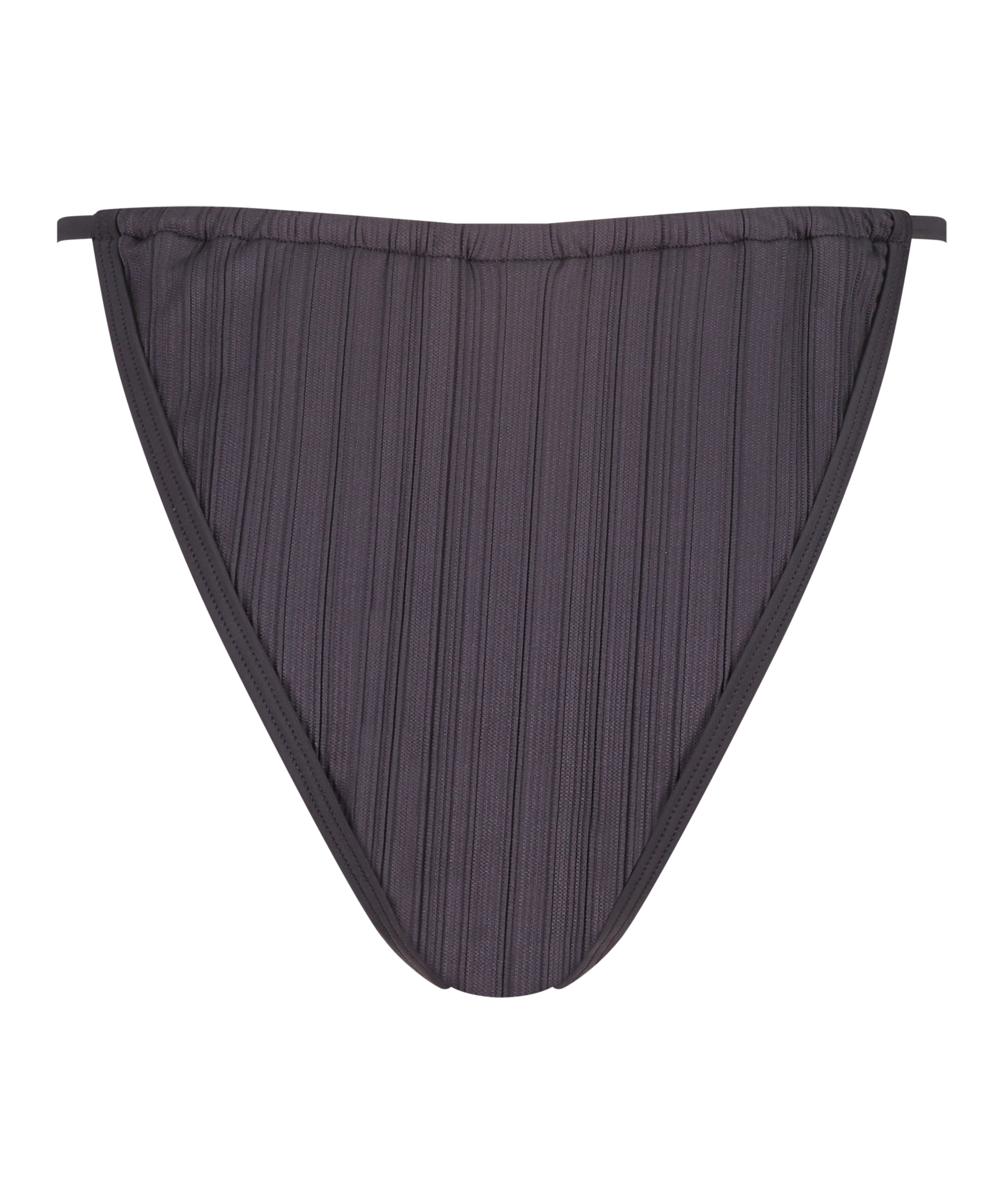 Lisbon High Leg Bikini Bottom, Gray, main