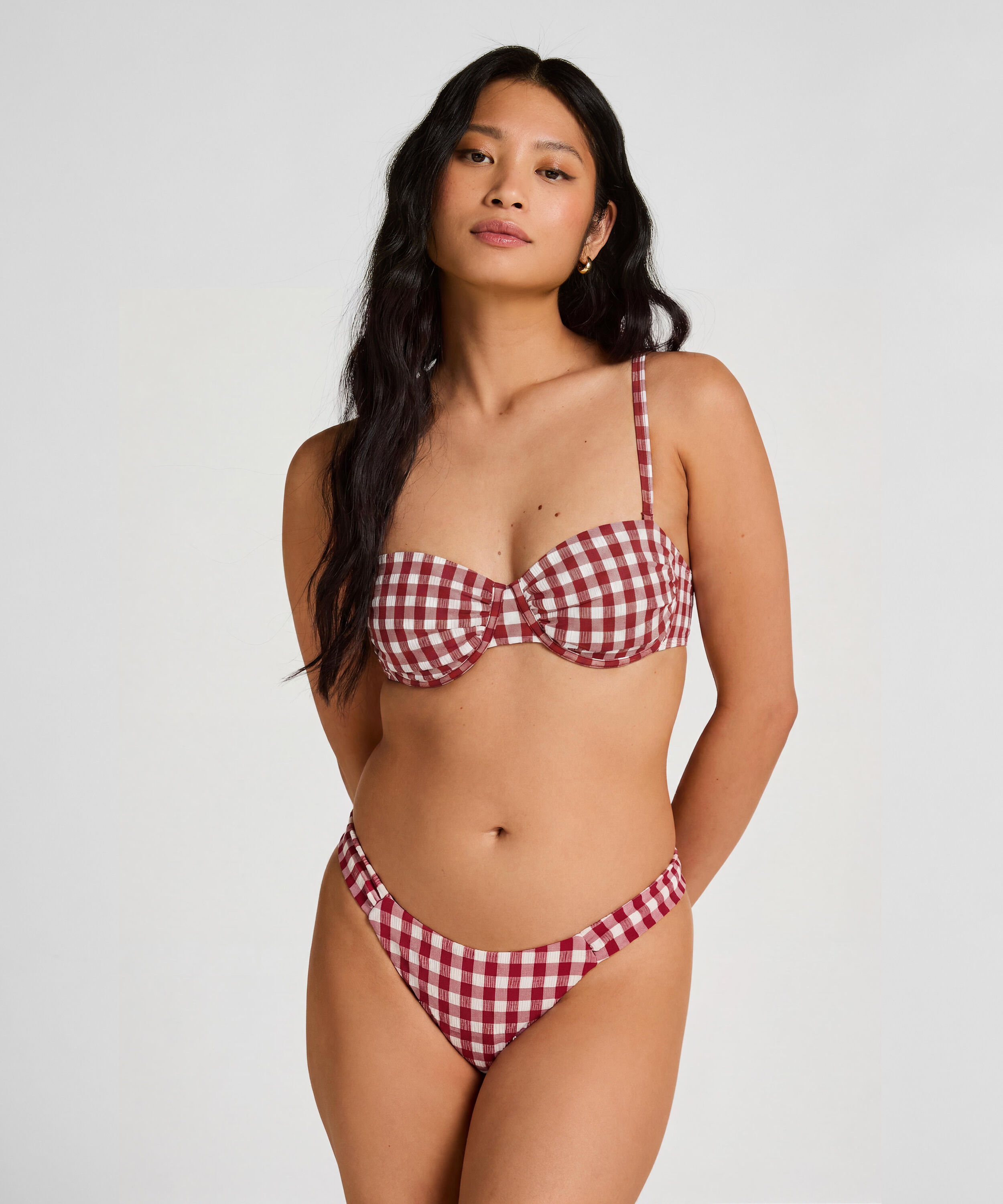 Padded Underwired Bikini Top Amalfi, Red