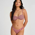 Padded Underwired Bikini Top Amalfi, Red