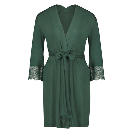 Vera Lace Kimono, Green