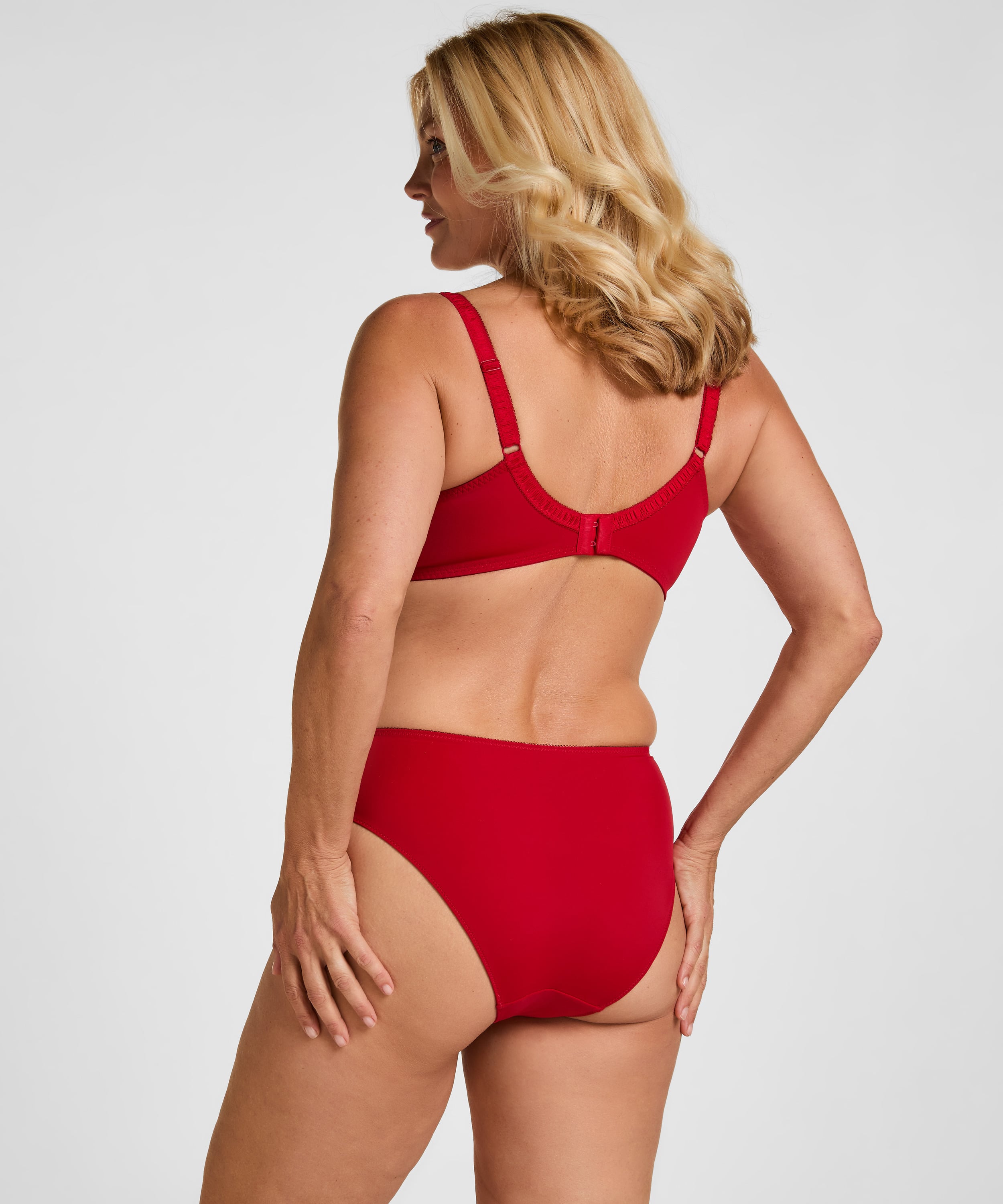 Diva High Knickers, Red, main