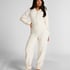 Onesie Cable Zip Up, White