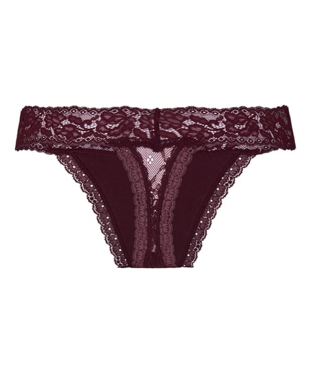 Madison Extra Low Thong, Purple