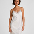 Peonie Slipdress Satin, White