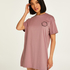 Round Neck Nightshirt, Purple