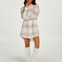 Fluffy Long Socks, Beige