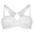 Lace Back Detail, White