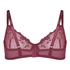Peonie Non-Padded Underwired Bra, Purple