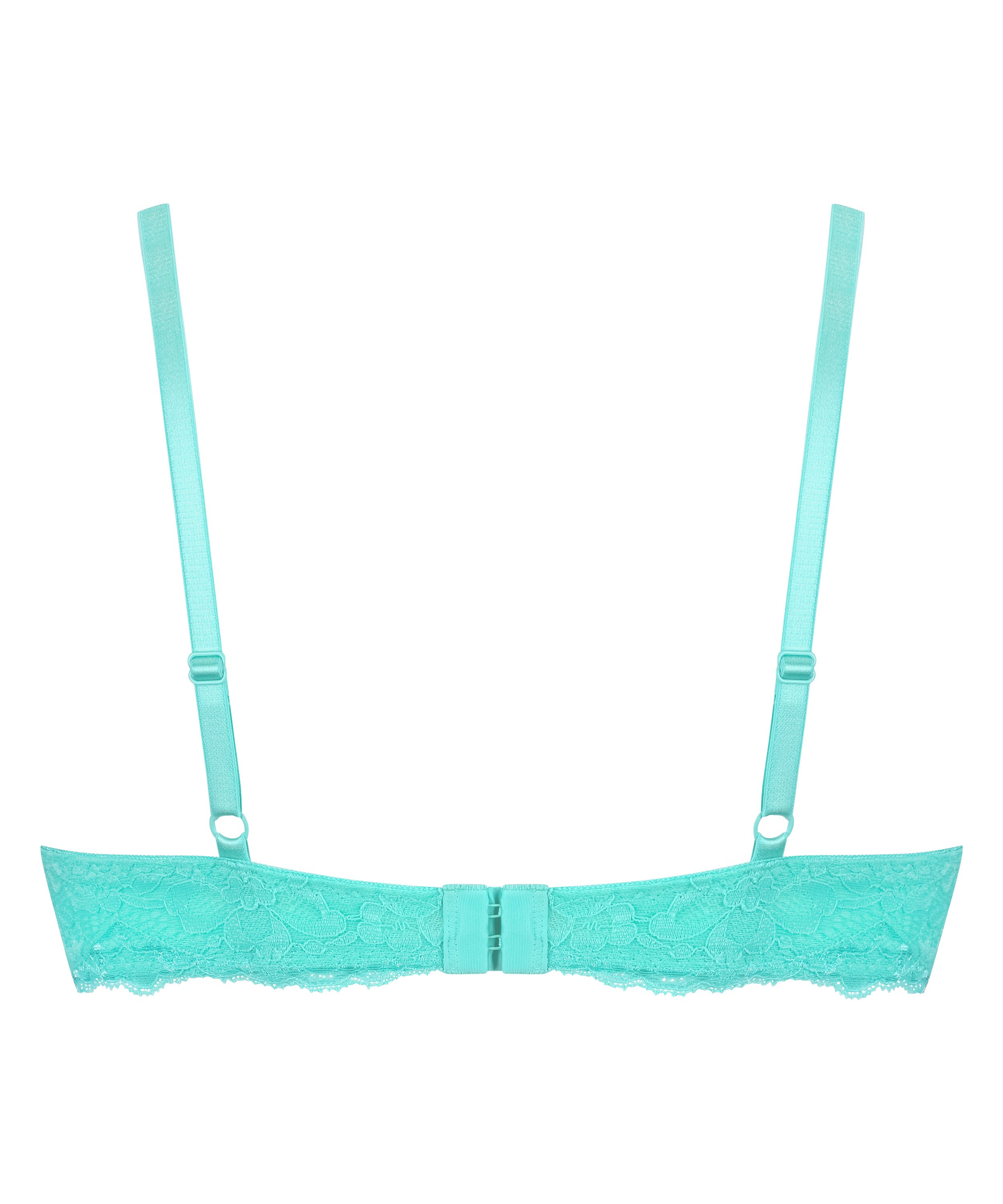 Marine Padded Underwired Bra, Green, main