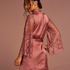 All-Over Lace Kimono, Pink