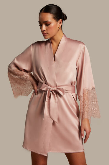 hunkemöller camille kimono pink