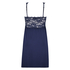 Modal Lace Slip Dress, Blue