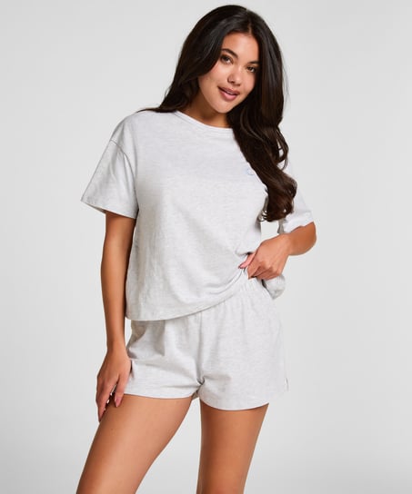Pyjamaset Cotton, Gray