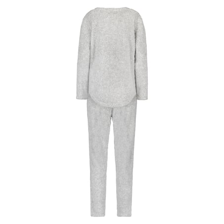 PJ Fleece Fairisle, Gray
