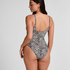 Bathingsuit Leopard, Black