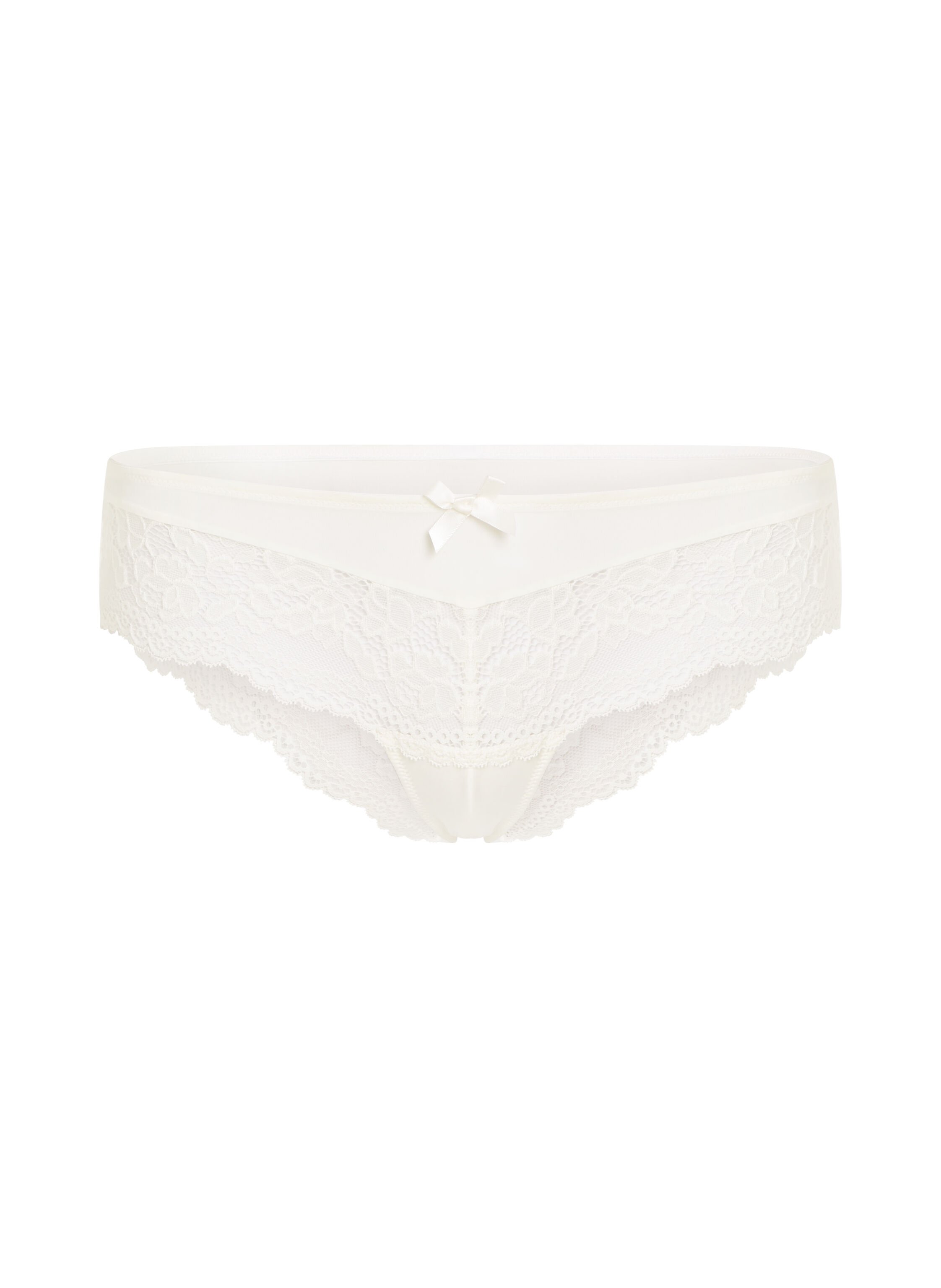 Valencia Brazilian Shorts, White