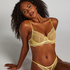 Isabelle Non-Padded Underwired Bra, Yellow