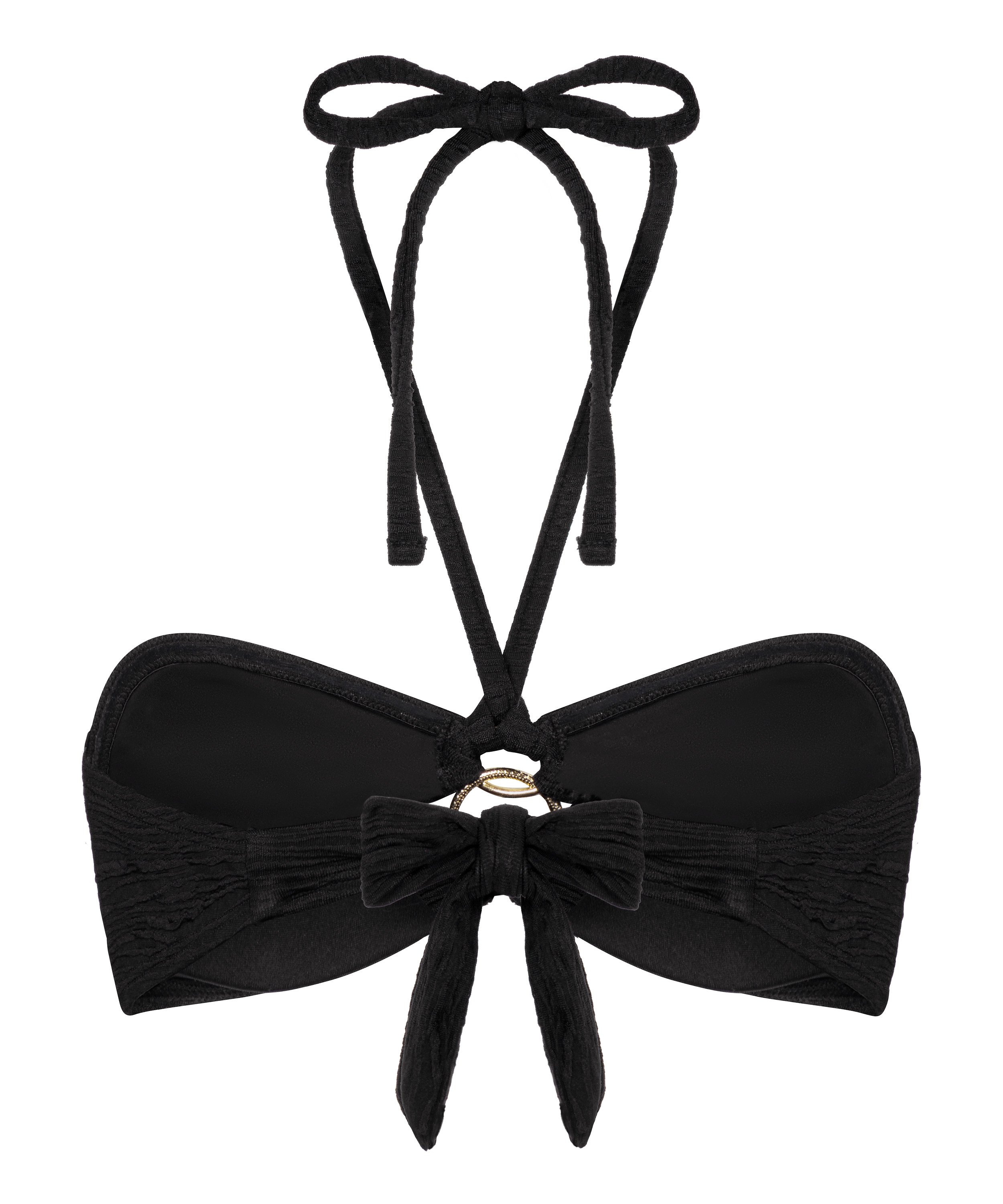 Bahamas Bandeau Bikini Top, Black, main