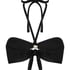 Bahamas Bandeau Bikini Top, Black