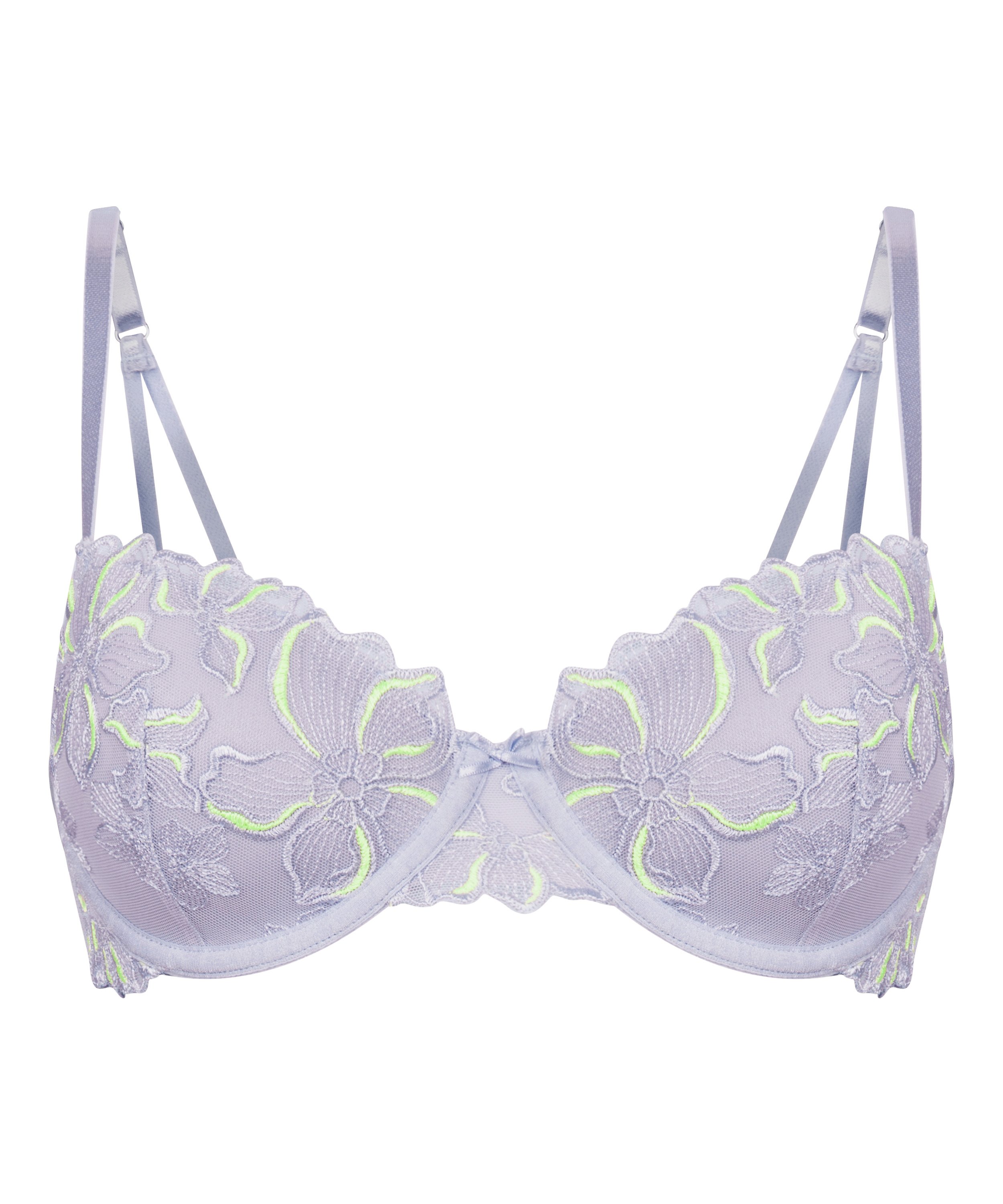 Lauren Non-Padded Underwired Bra, Purple, main