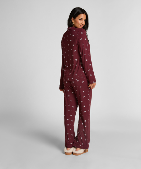 Essential Jersey Pants, Red
