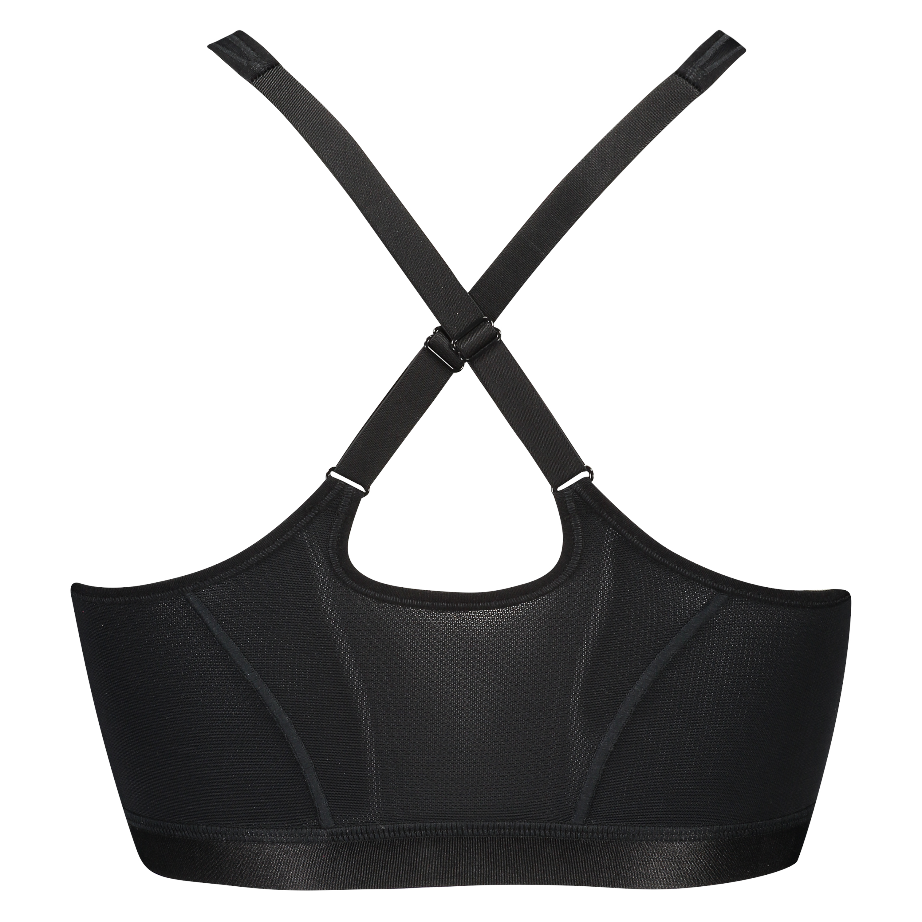 HKMX Sports bra The Pro Level 3, Black, main