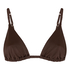 Triangle Bikini Top Riva, Brown