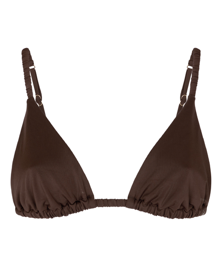 Triangle Bikini Top Riva, Brown