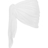Beach Knit Pareo, White