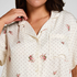Pyjama Jacket Satin, White