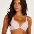 Leonie Padded Push-Ups Underwired Bra, Pink