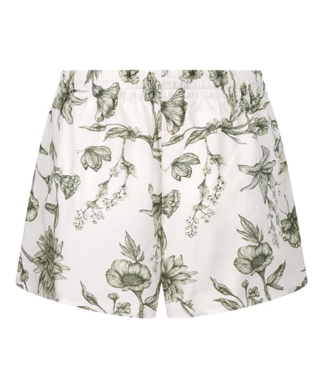 Pyjama Shorts, White