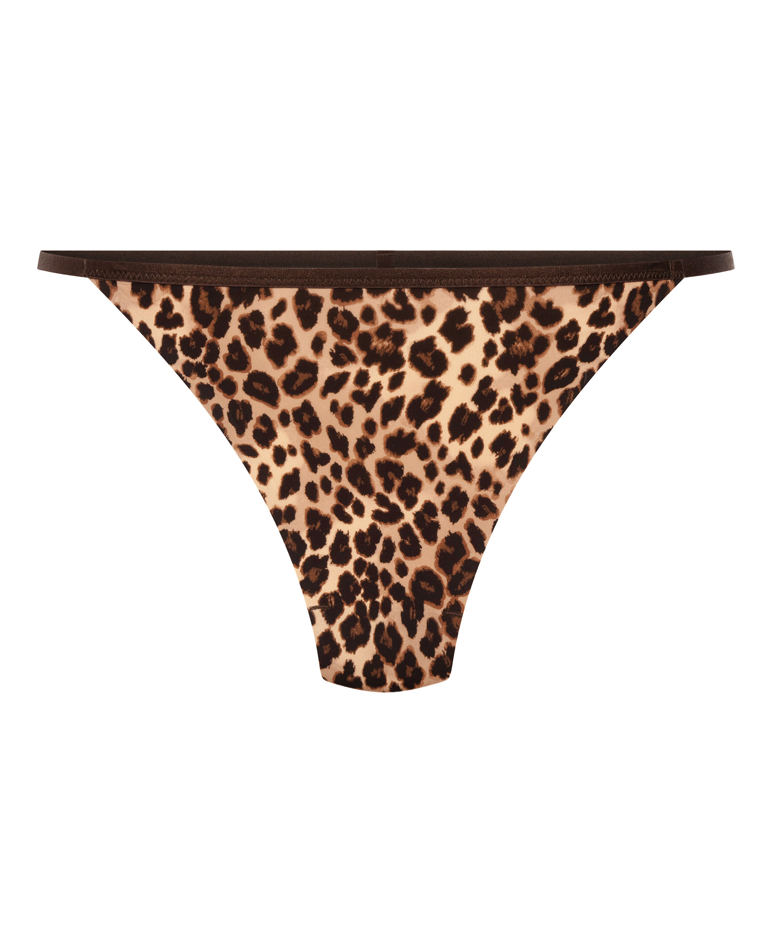 Seamless thong, Brown