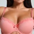 Lola Padded Underwired Bra, Orange