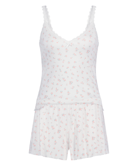 Pyjamaset Rib, Pink