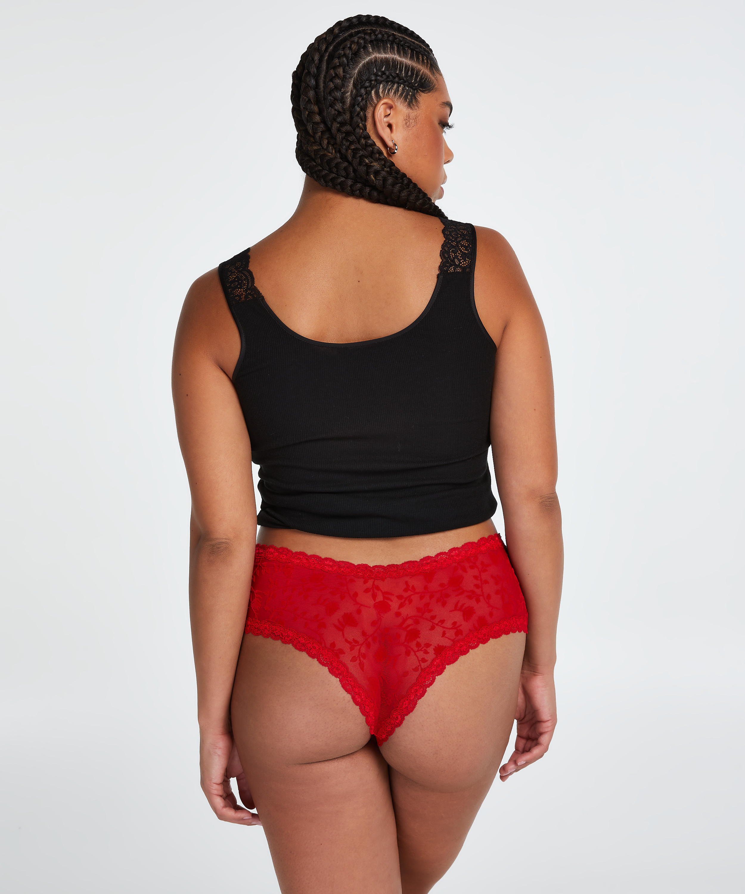 Brazilian V-shape Curvy, Red, main