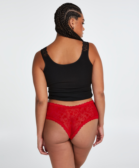 Brazilian V-shape Curvy, Red