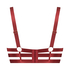Oxana Non-Padded Longline Underwired Bra, Red