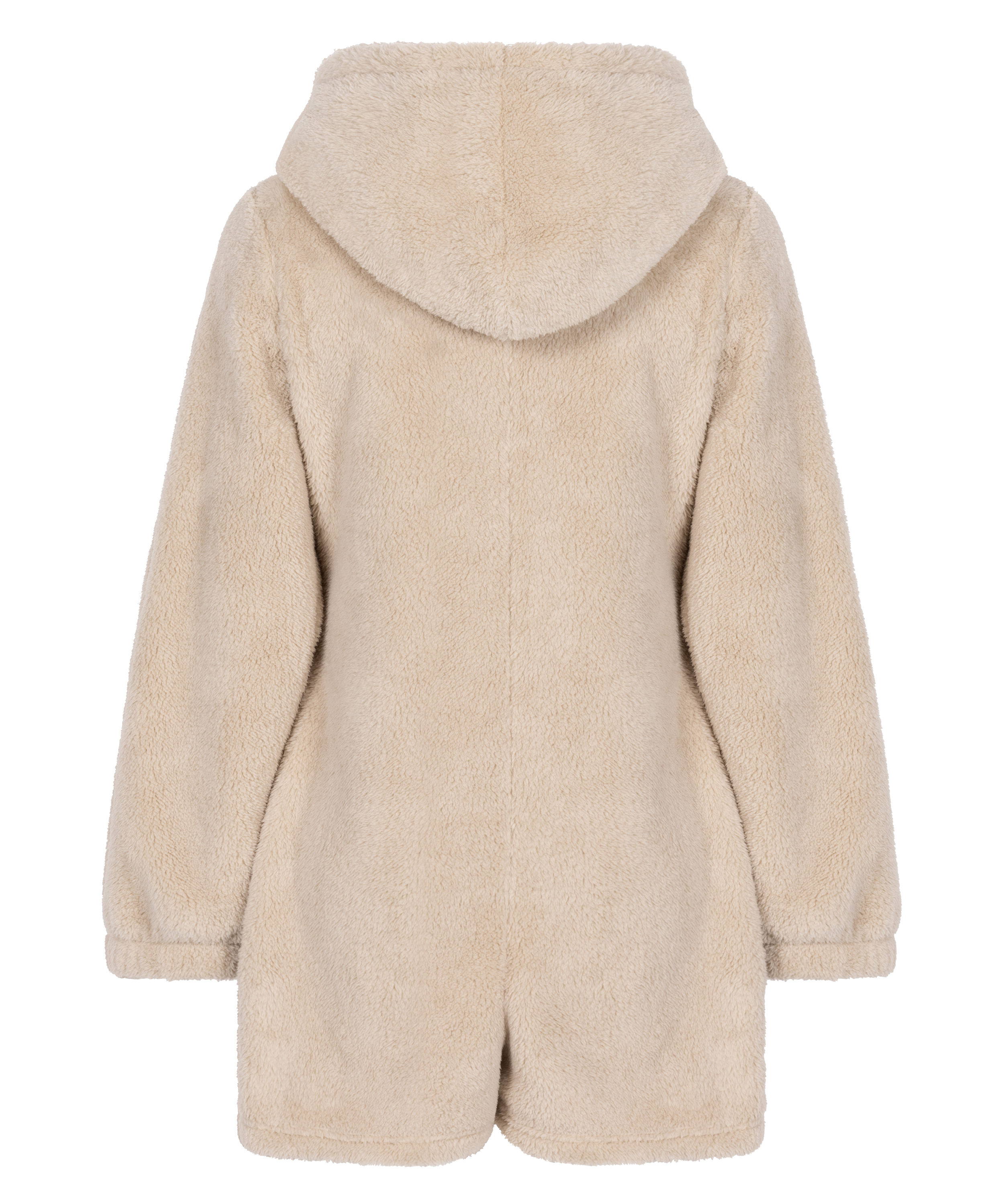 Fleece Onesie, Beige, main