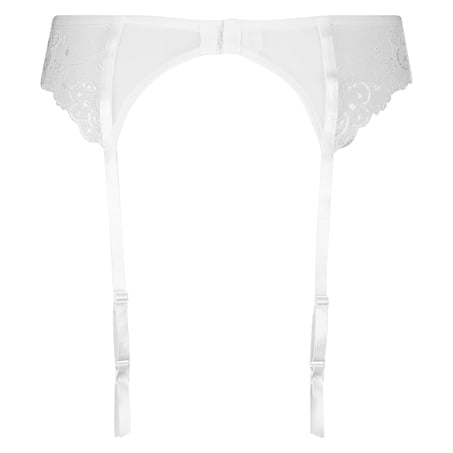 Suspenders, White