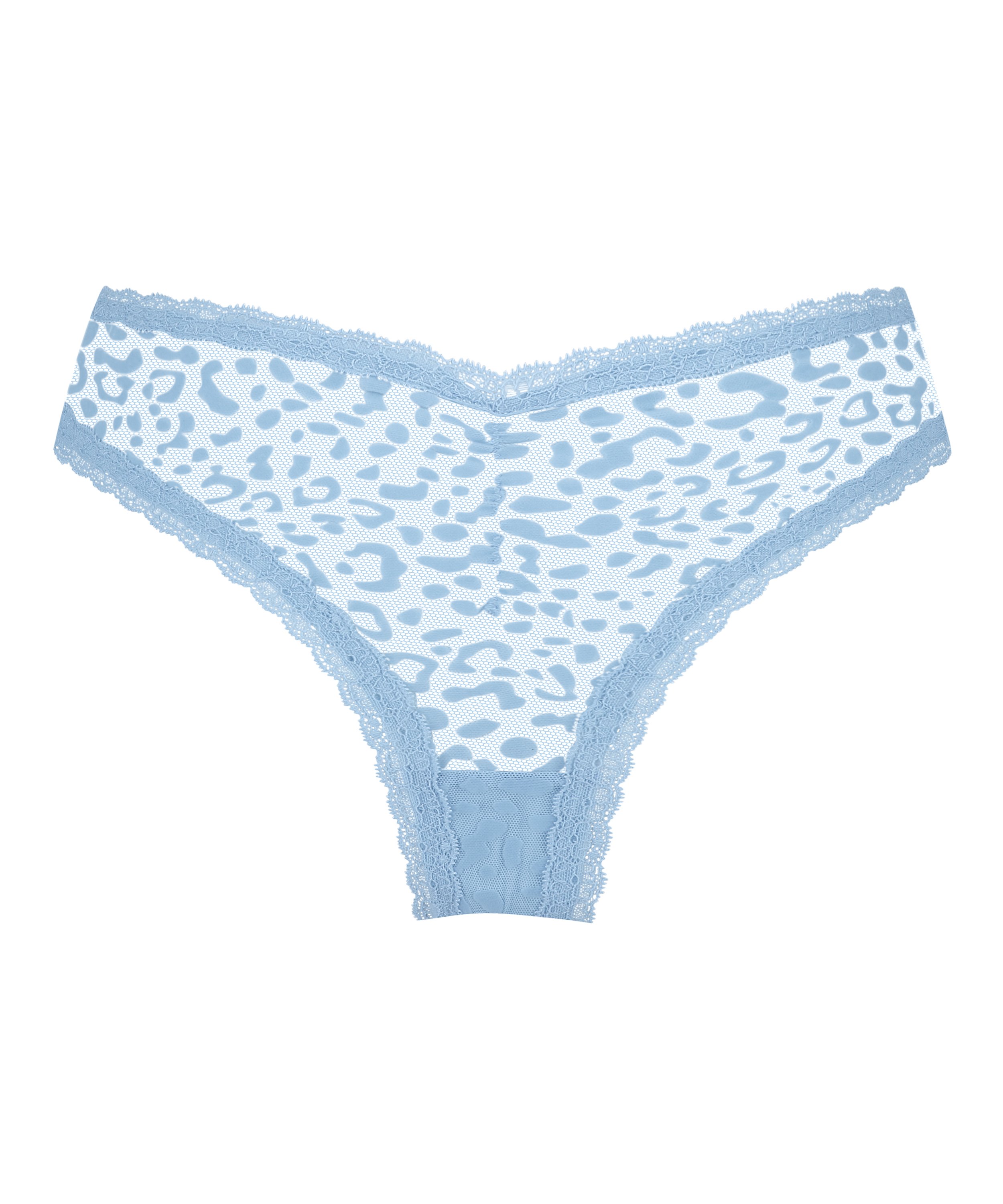 Zena V-shaped Brazilian, Blue, main