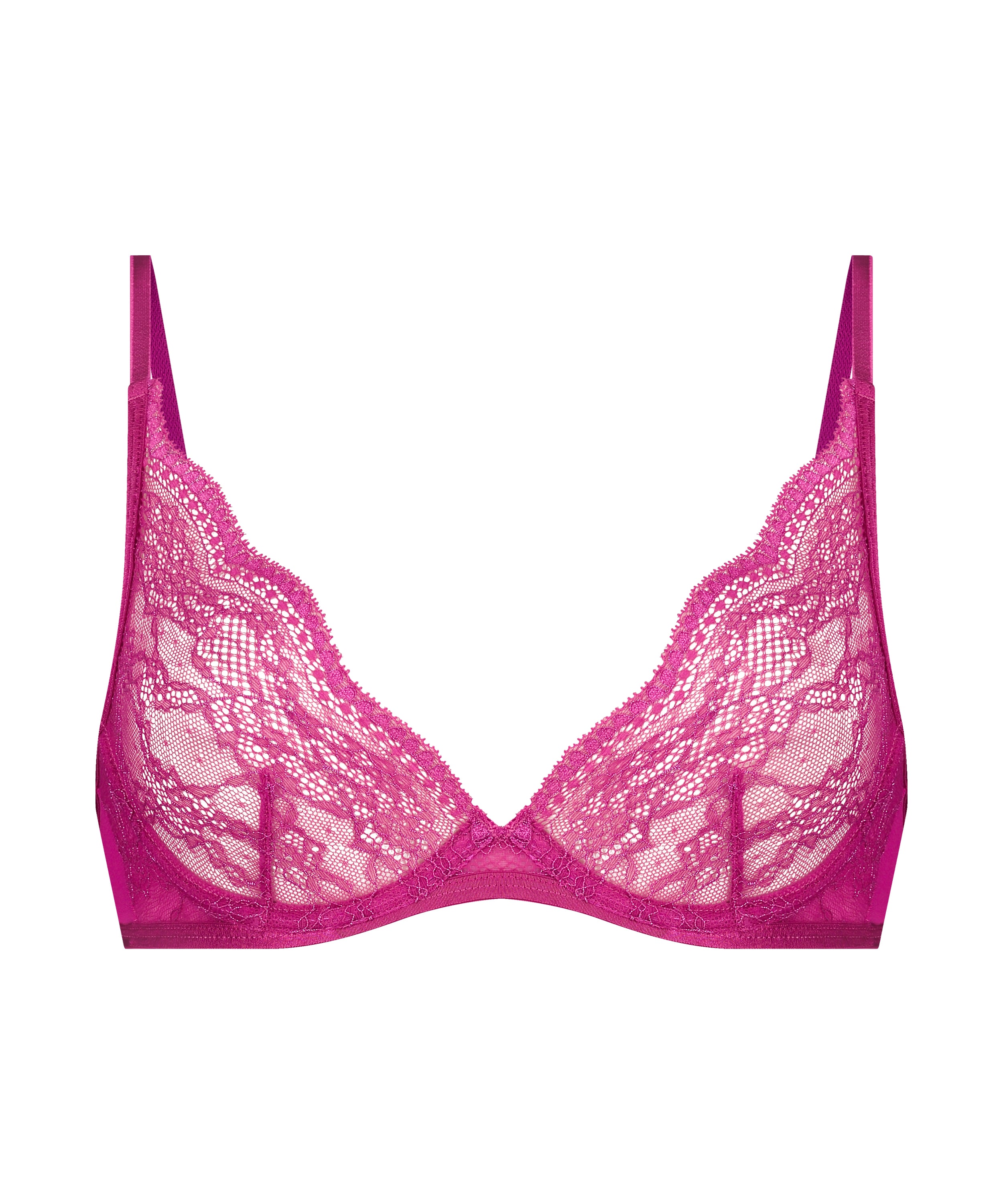 Isabelle Non-Padded Underwired Bra, Pink, main